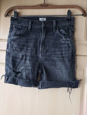 Citizen Of Humanity Vintage Premium Women's Distressed High Rise Denim Shorts 24